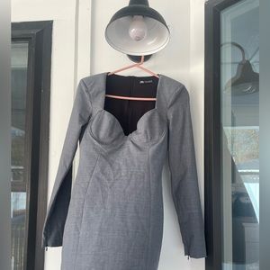 Zara Faux Denim Dress